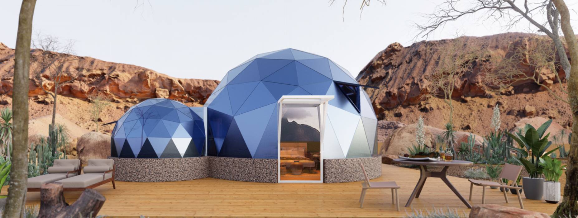 曲阜市球形智能光伏玻璃星空房